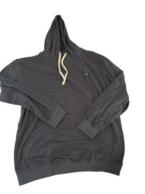 Billabong Men's Big & Tall Pullover Hoodie, Dark Grey, Size XLT, NWT